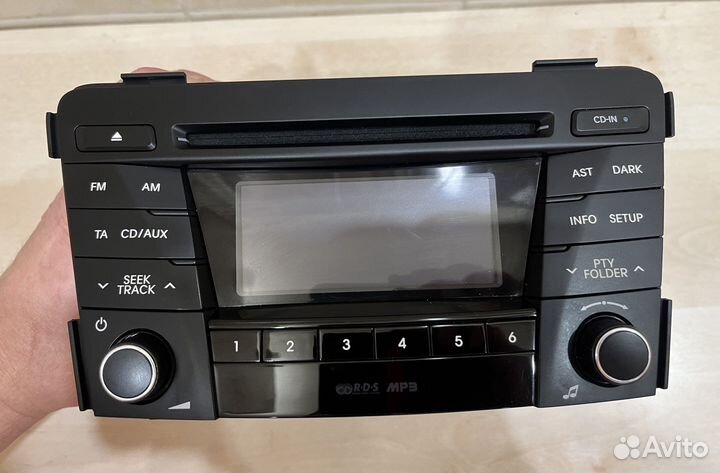 Штатная магнитола hyundai i40