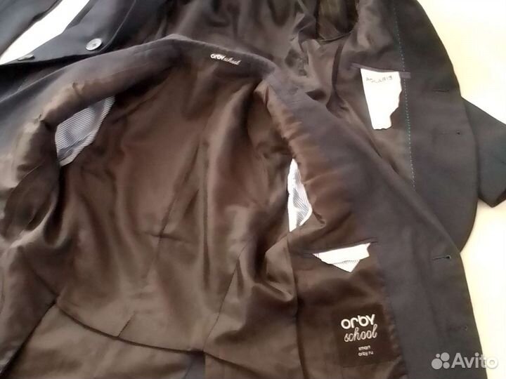 Школьная форма 128+11рубашек и канцтовары бонусом