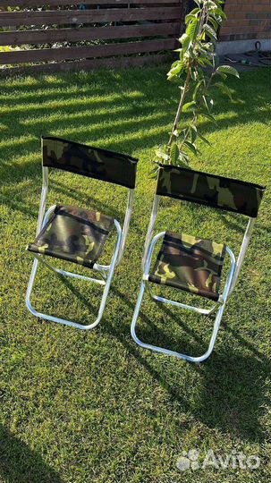 Стул складной со спинкой туристический