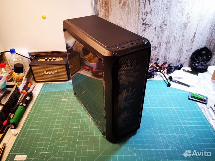 Корпус компьютерный Zalman N5 MF Black новый