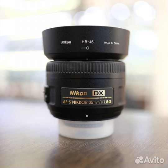 Объектив Nikon 35 mm f/1.8G AF-S DX Nikkor