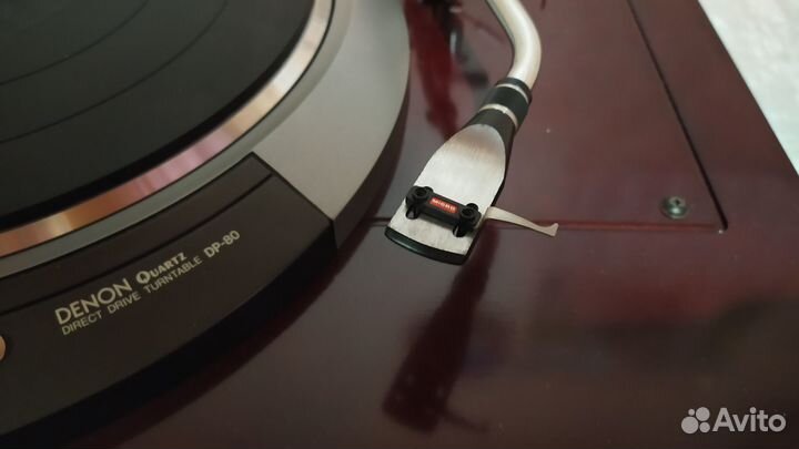 Топовый проигрыватель винила Denon dp 80
