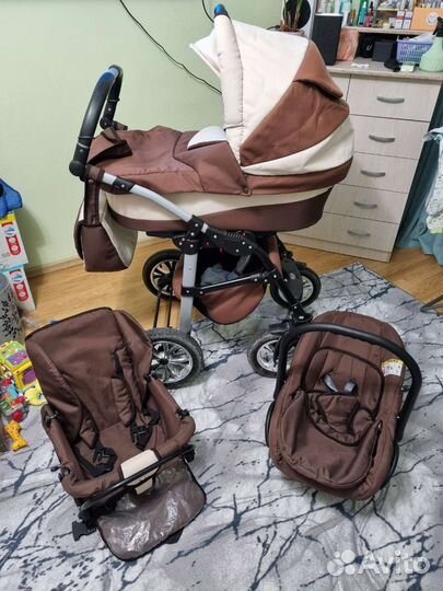 Детские коляски 3 в 1