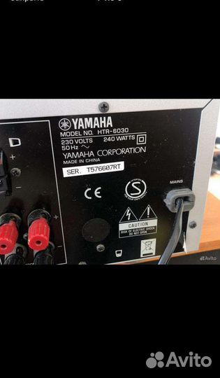 Акустические колонки yamaha