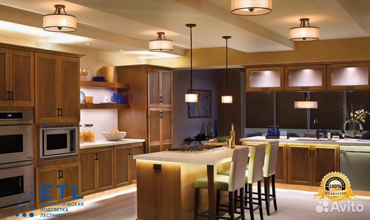 Система умной подсветки кухни с гарантией производ
