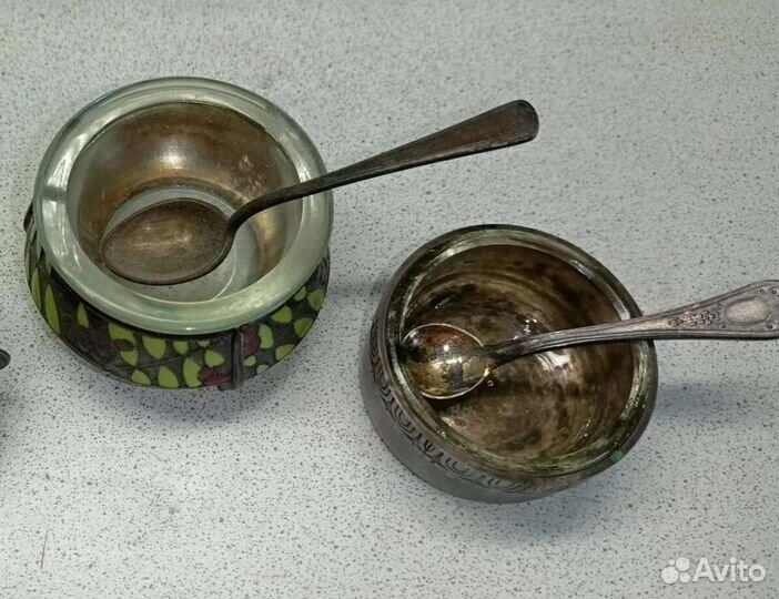 Солонки мельхиор