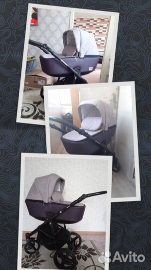 Коляска 2в1 Adamex Reggio