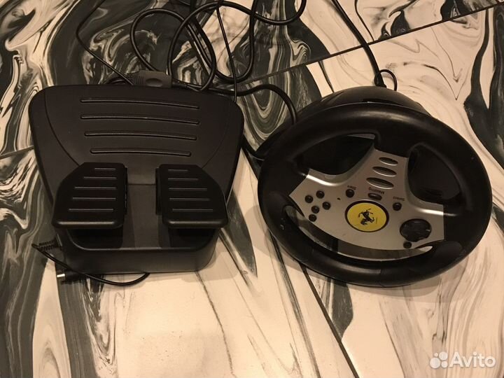 Руль с педалями для пк
