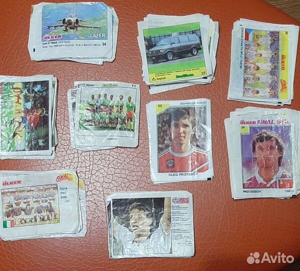 Вкладыши от жвачек 90 х