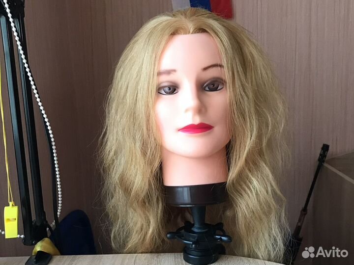 Учебная голова для причесок