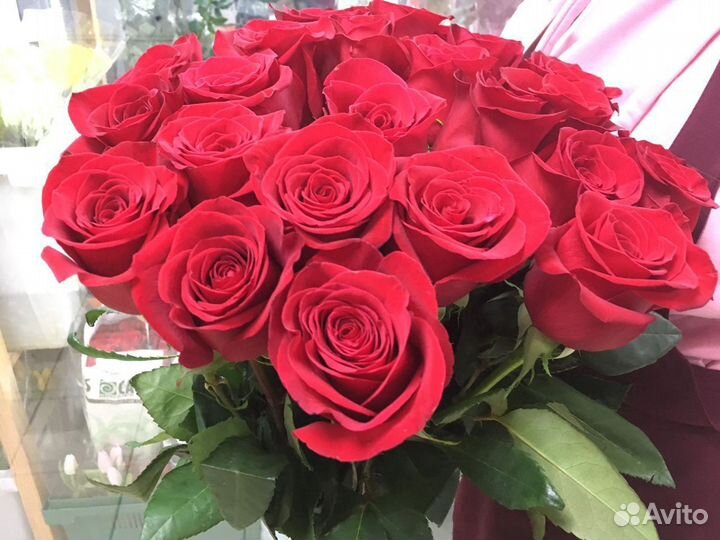 25 роз. Доставка