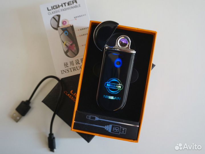 Зажигалка USB nissan