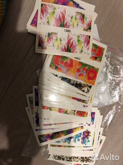 Наклейки для ногтей