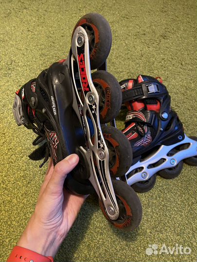 Роликовые коньки roces раздвижные 30-33