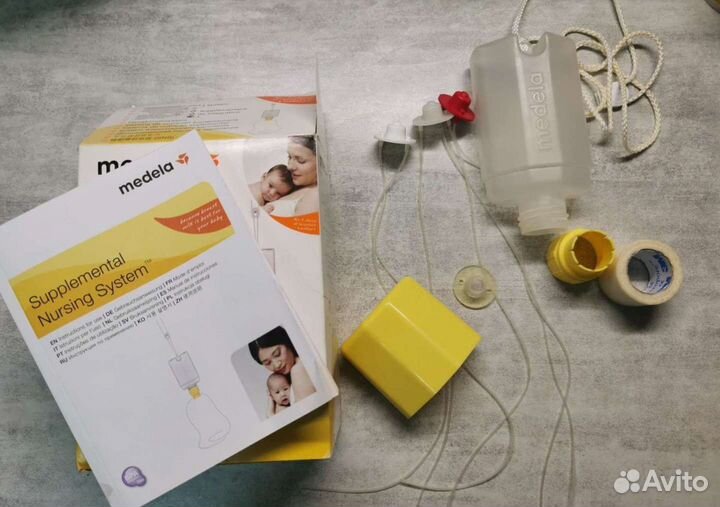 Молокоотсос medela swing maxi, система докорма
