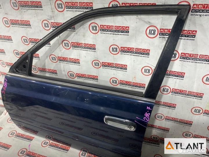 Дверь передний левый toyota carina