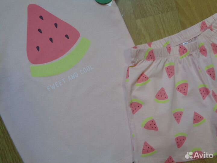 Пижама новая са на рост 134