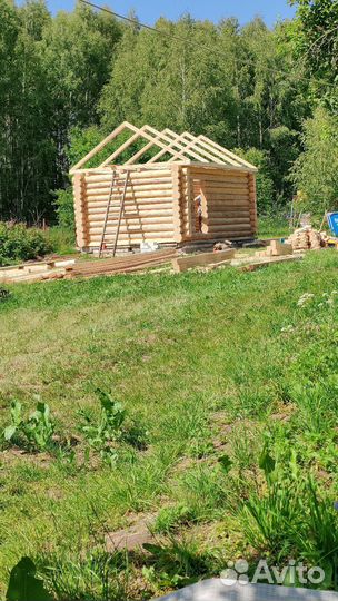 Строительство бани 6 на 3 под крышу или под ключ