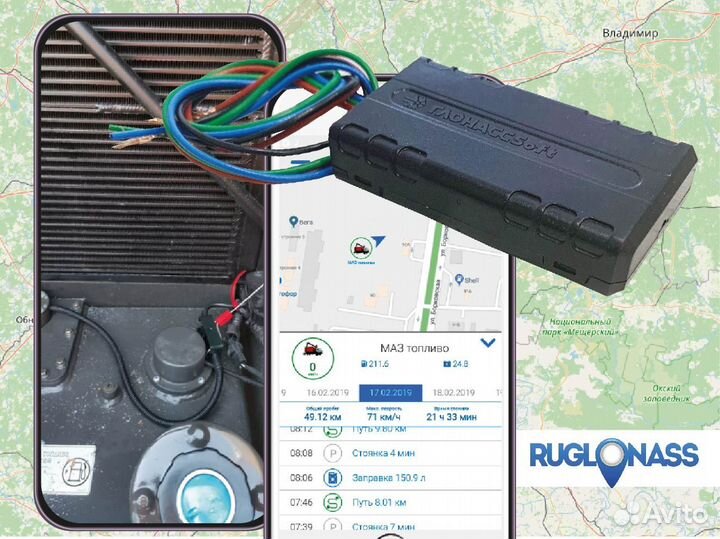 Глонасс-GPS трекер