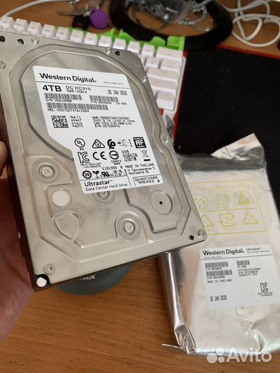 Жесткий диск Western Digital HDD 4TB 12GB/S SAS