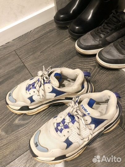 Balenciaga triple S кроссовки женские оригинал