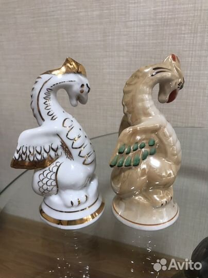 Статуэтки фарфоровые Драконов офз и бфз