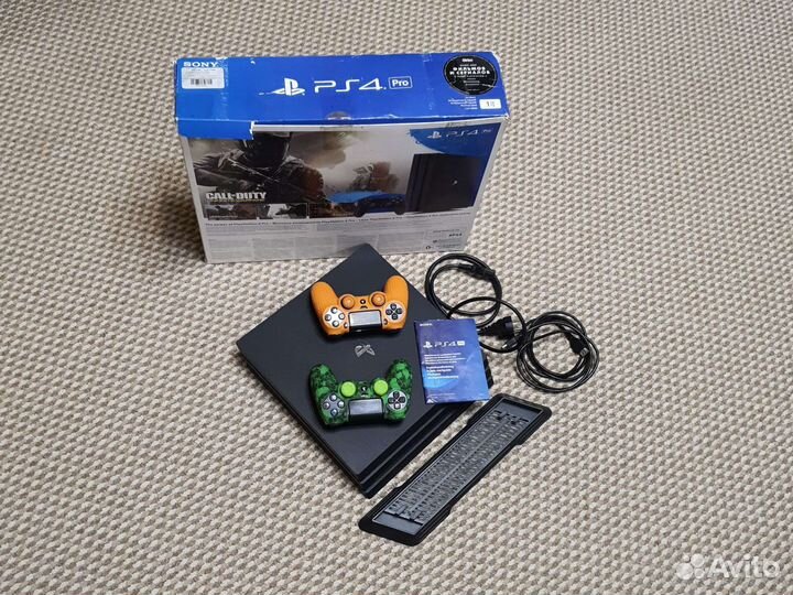 Игровая приставка ps4 pro