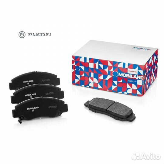 Mobiland 429103850 Колодки тормозные дисковые перед