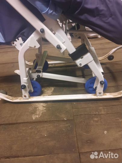 Детские санки-коляска