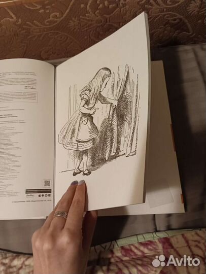 Раскраска-антистресс Алиса Д.Тенниела