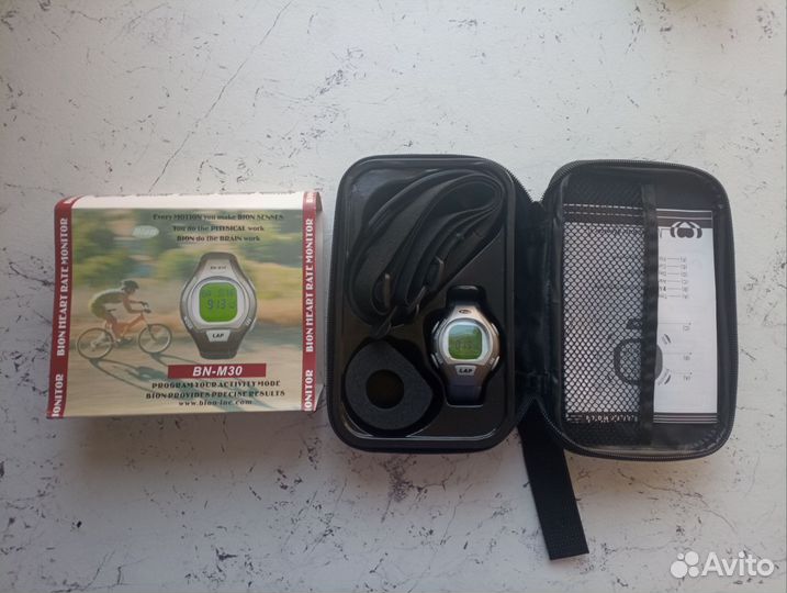 Нагрудный пульсометр и часы Bion bn-m30