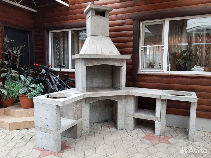 Барбекю мангал под отделку