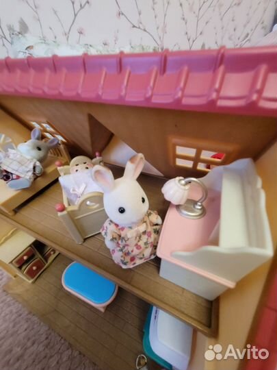 Sylvanian Families домик,мебель,семейки