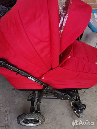 Коляска 2 в 1 adamex марс
