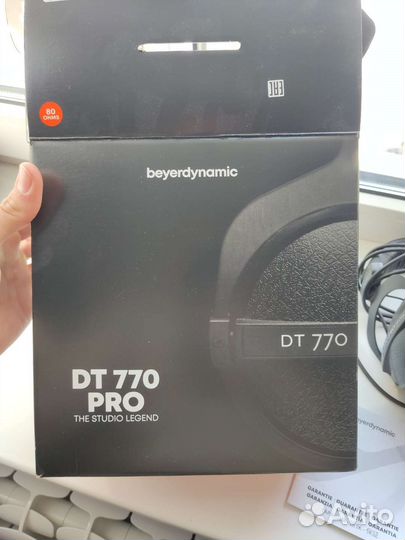 Наушники мониторные Beyerdynamic DT 770 PRO 80 Ohm
