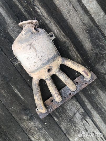 Выпускной коллектор приора