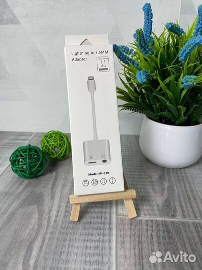 Переходник lightning to 3,5