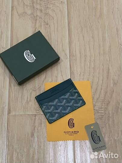 Кардхолдер goyard зелёный