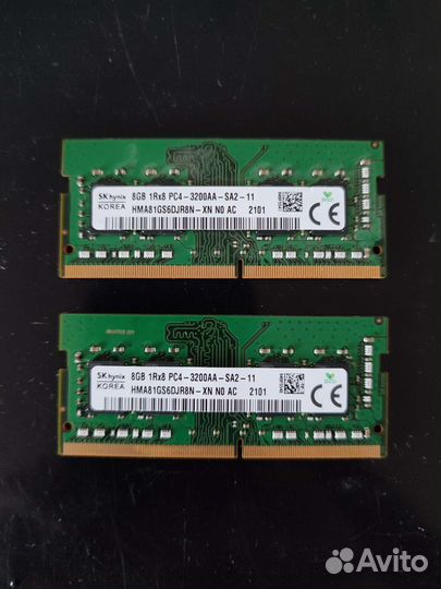 Оперативная память 8gb для ноутбука ddr4 3200