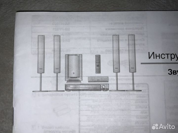Домашний кинотеатр Panasonic SC-TH928