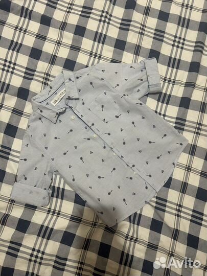 Рубашка zara для мальчика, 86-92