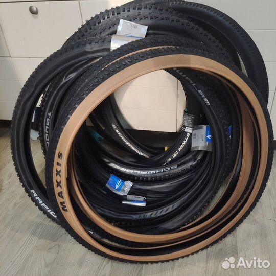 Покрышки для горного велосипеда schwalbe,conti идр