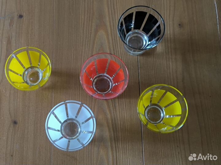 Стопки силикатные краски винтаж СССР