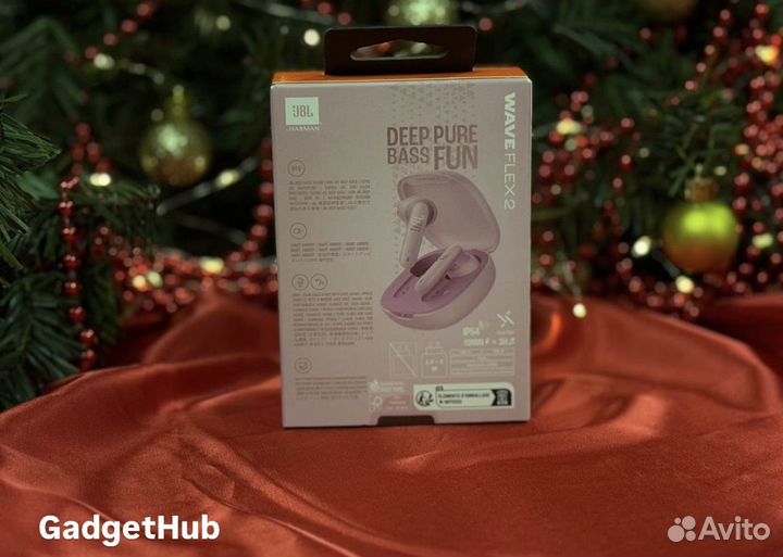 Беспроводные наушники JBL Wave Flex 2