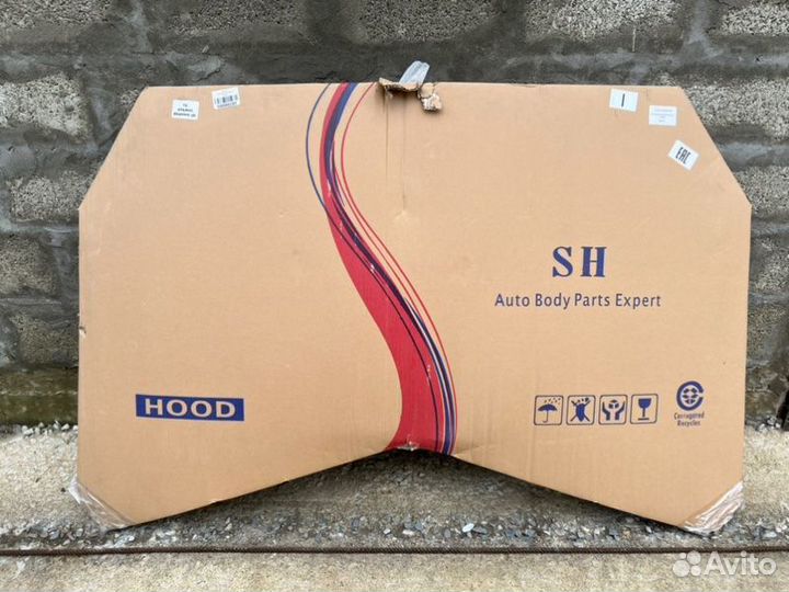 Капот передний Hyundai Solaris 2 2017-2020