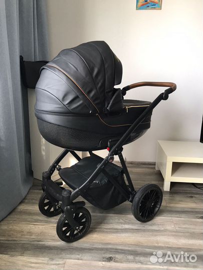 Коляска 2 в 1 эко кожа