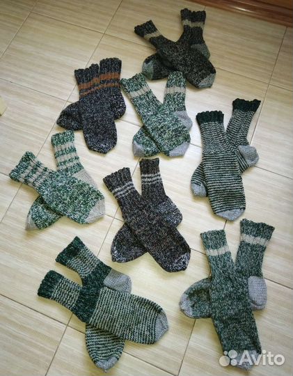 Носки мужские вязаные