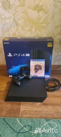 Sony playstation 4, PS4 Pro, 1tb, CUH-7208B