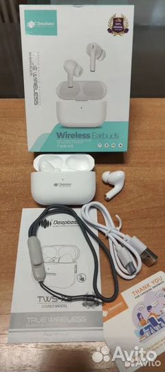 Беспроводные наушники DeepBass TWS-X3