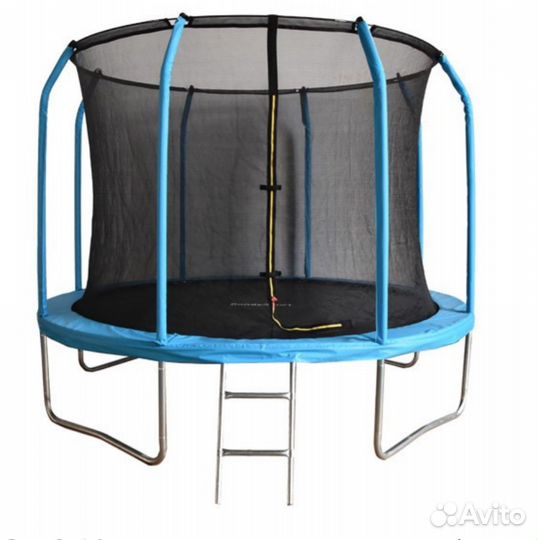 Батут Bondy Sport 12 футов с сеткой и лестницей